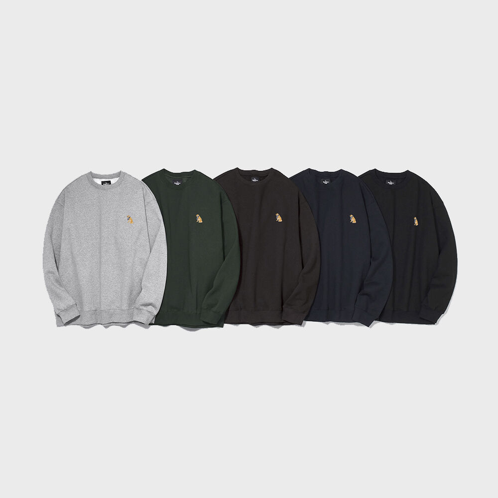 SMALL RETRIEVER CREWNECK [BLACK] - 감도 깊은 취향 셀렉트샵 29CM
