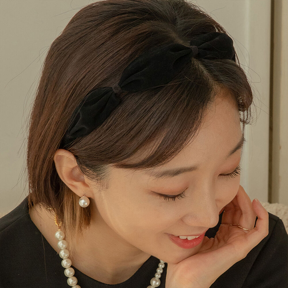 Eileen Velvet Heart Hair band HB2221 - 감도 깊은 취향 셀렉트