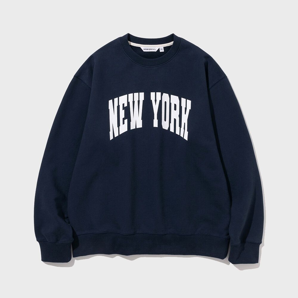 ny sweatshirts navy - 감도 깊은 취향 셀렉트샵 29CM