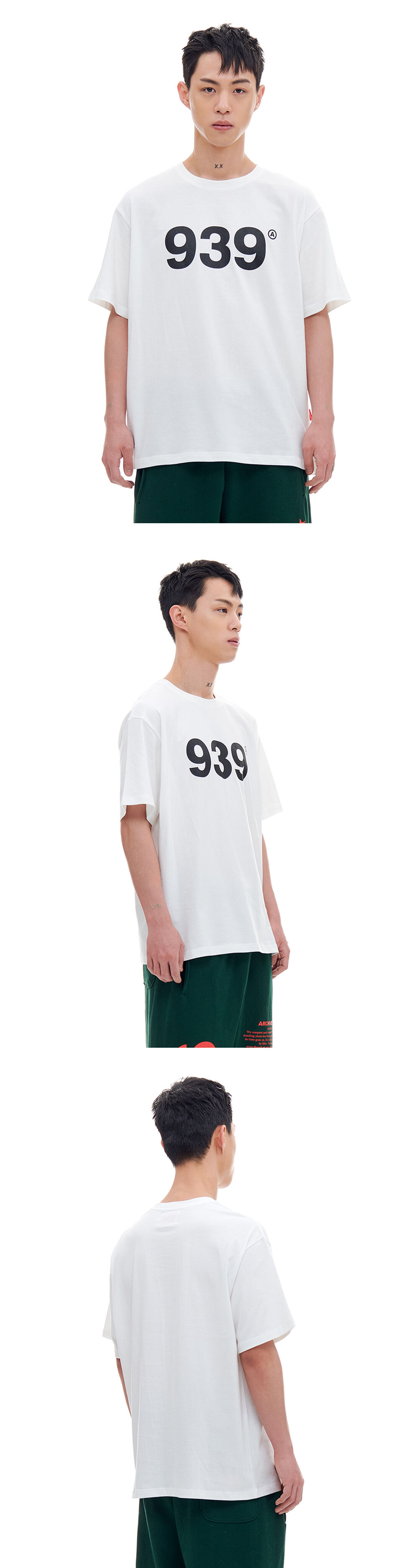 ◆ARCHIVE BOLD◆ 939 LOGO TSHIRTS 02 WHITE AB22SPTS002WH ◇ARCHIVE BOLD◇ 939 LOGO TSHIRTS 02 WHITE AB22SPTS002WH 939