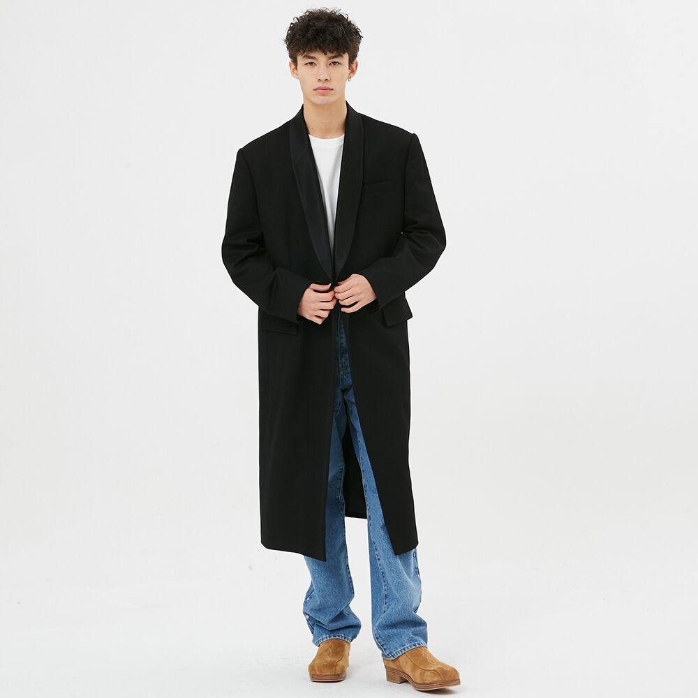 For men, Pluto Twill Tuxedo Coat / Black - 감도 깊은 취향 셀렉트샵