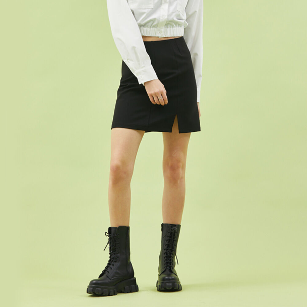 SIGNATURE LOGO LIVET POCKET DETAIL SKIRT PANTS BE - 감도