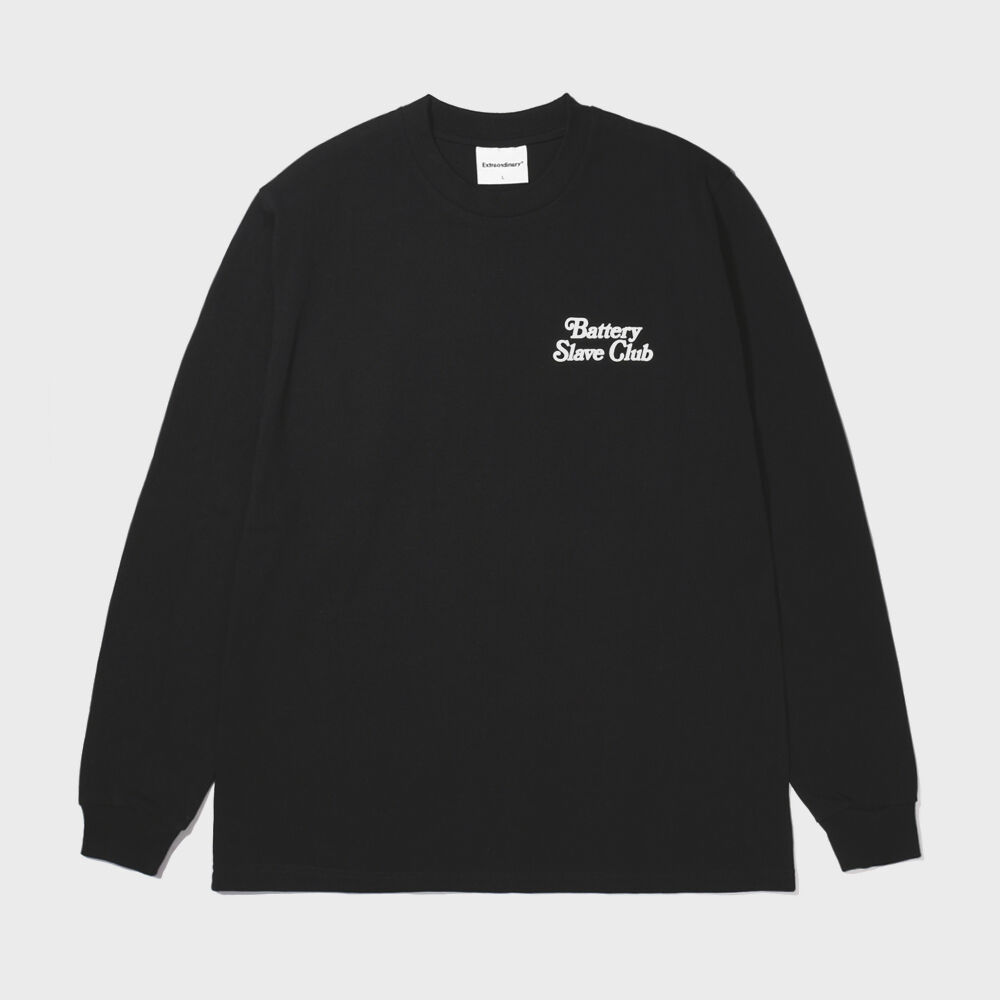★YESEYESEE★ Alive Logo LS Black yeseyesee® :: Alive Logo L/S Black