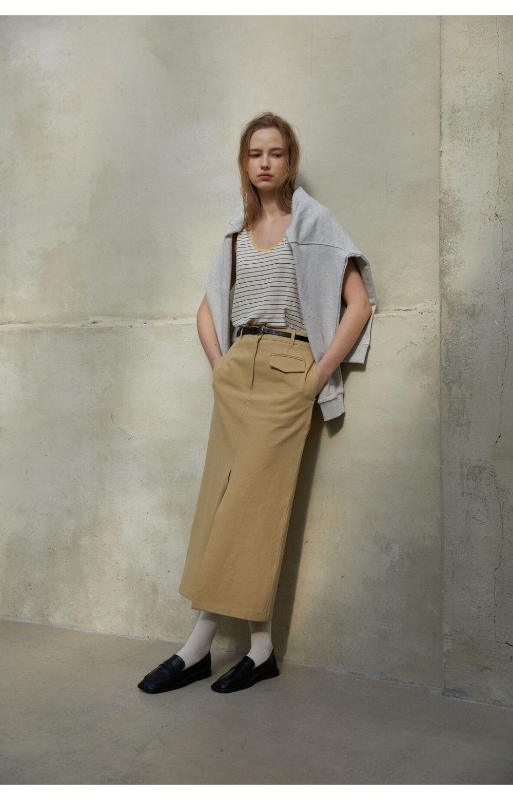 marigold maxi skirt