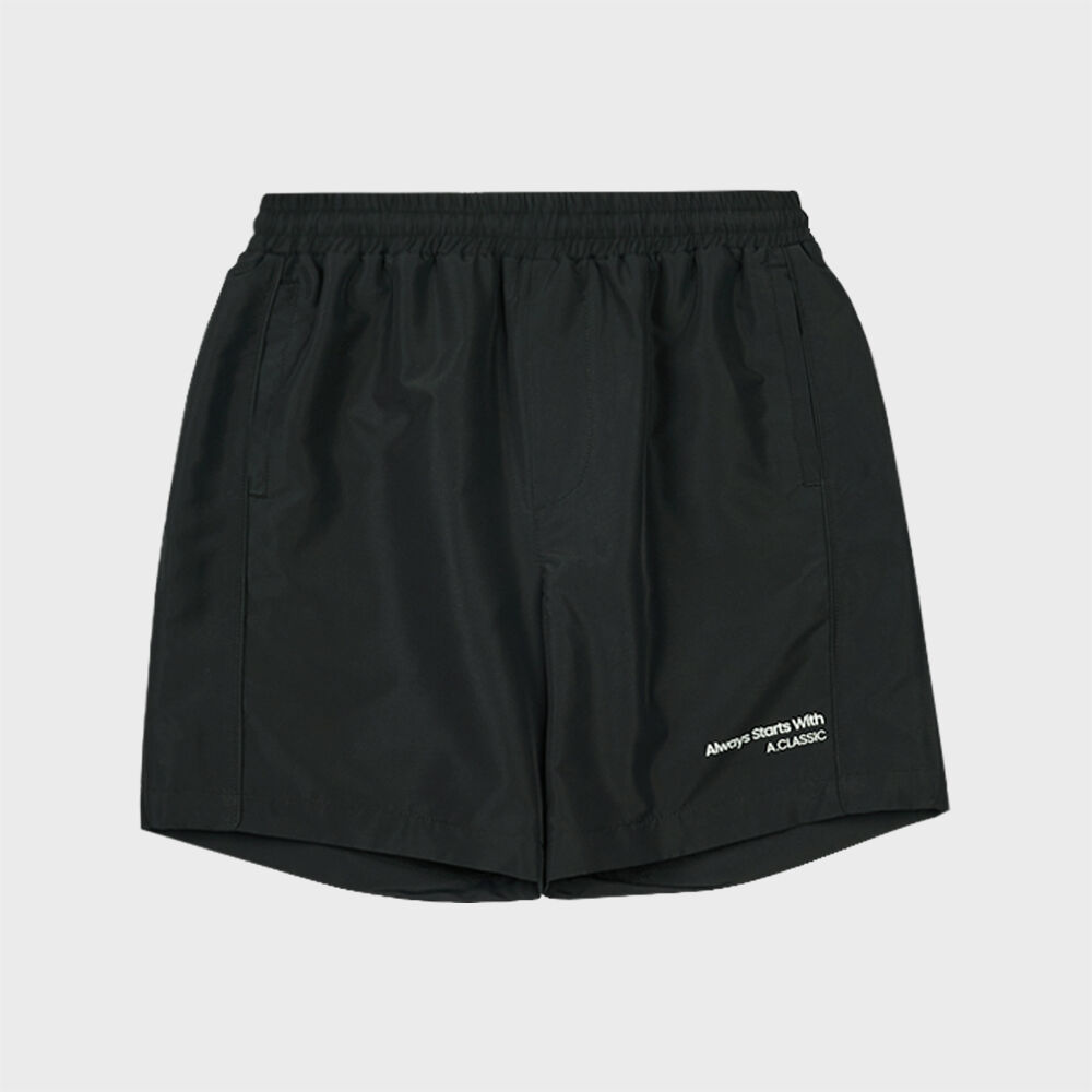 韓国人気ファッション[PAKUA] PAKUA SPORTS SHORTS PAKUA SPORTS SHORTS - BLACK - 감도 깊은 취향 셀렉트샵 29CM