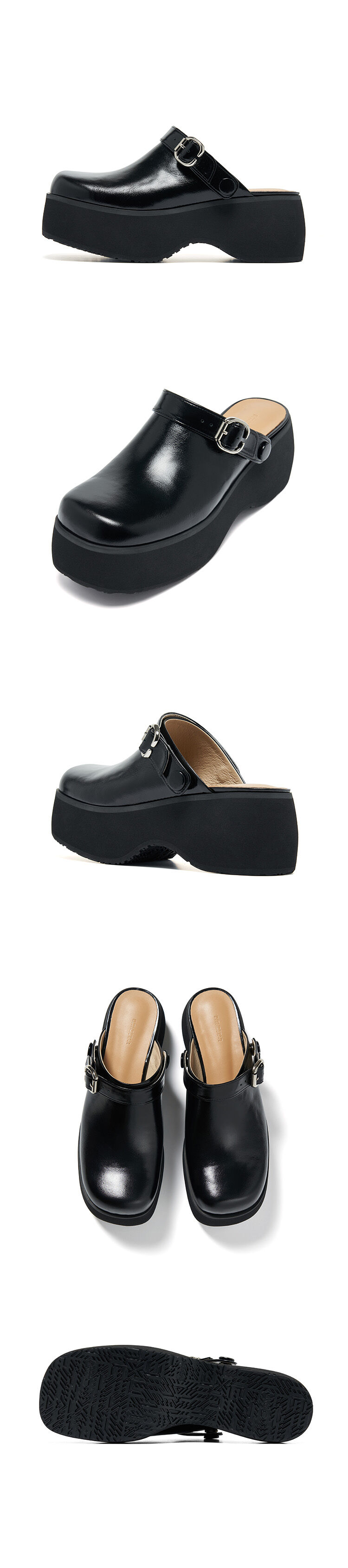 earth lyra buckle clog