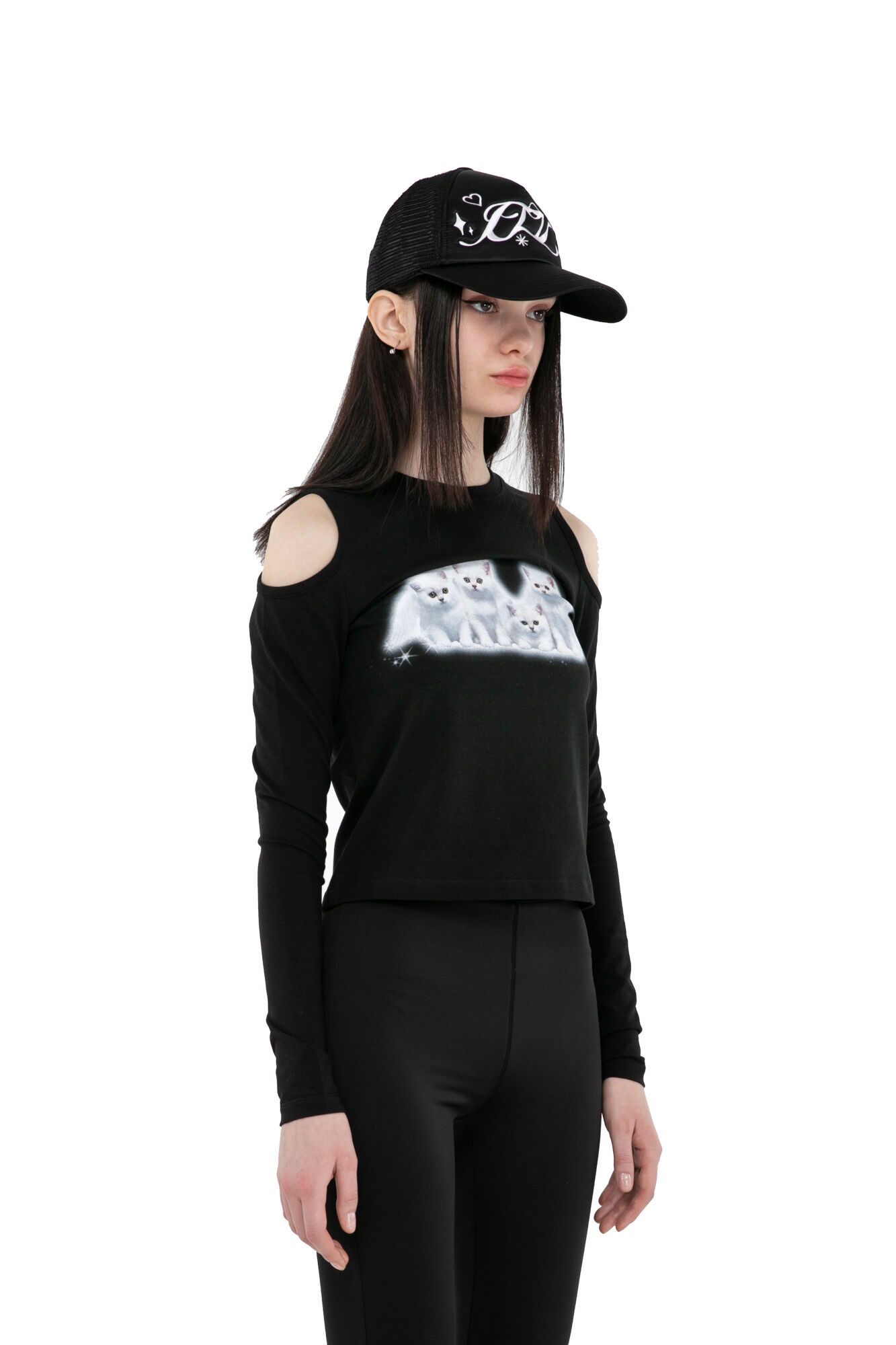 キャップ ITZAVIBE [ICA22UCA19BK] IZV SATIN LOGO MESH CAP BLACK ICA22UCA19BK] IZV SATIN LOGO MESH CAP BLACK - 감도 깊은 취향