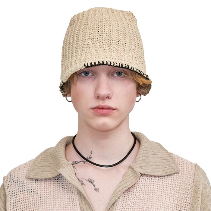 SMOCK PAPER KNIT BUCKET HAT_[CREAM] 감도 깊은 취향 셀렉트샵 29CM