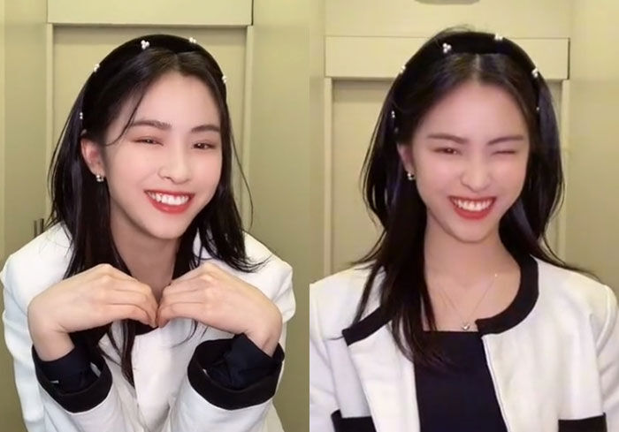 있지 공식 틱톡 있지 류진 헤어밴드 협찬