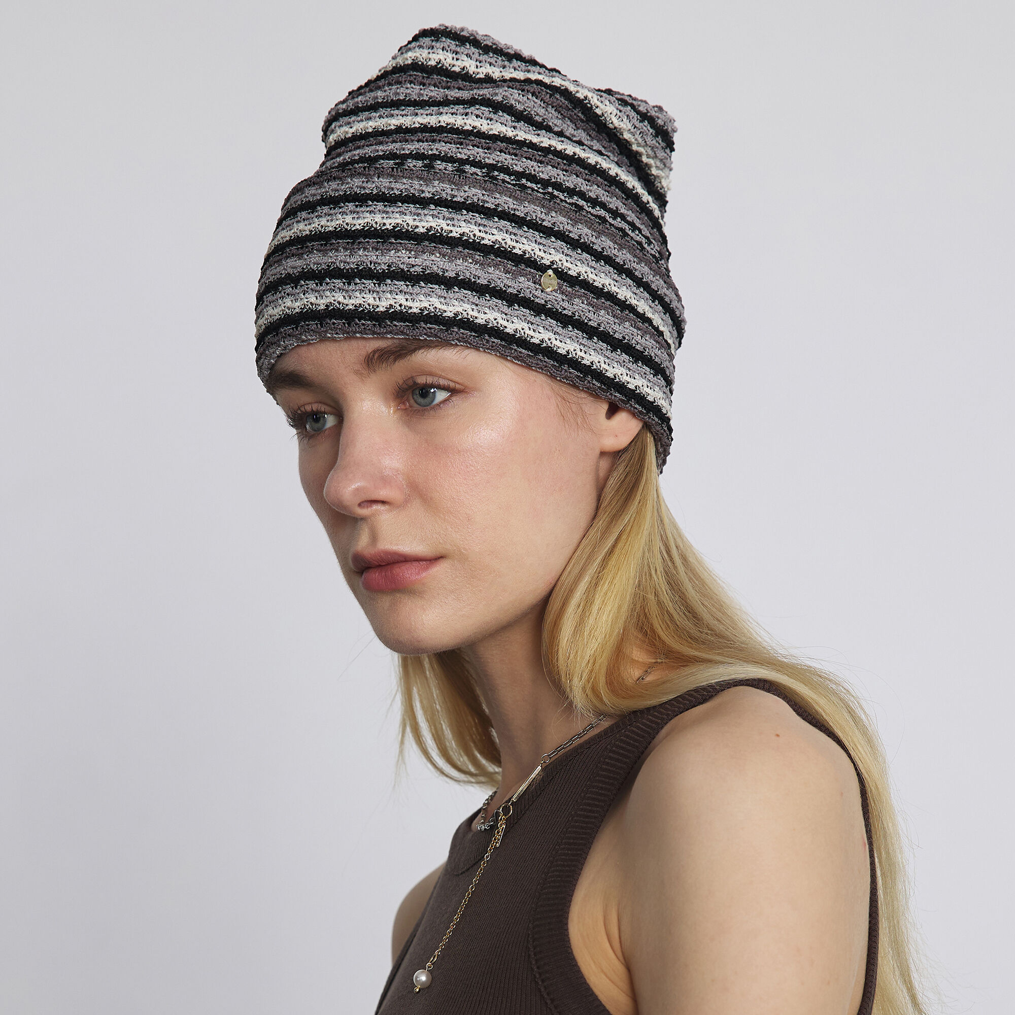 Ribbon JQD Beanie (BLACK) - 감도 깊은 취향 셀렉트샵 29CM
