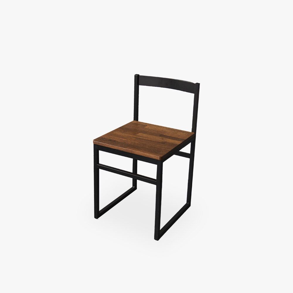 비앙카 멀바우 원목 스틸 식탁의자 - 감도 깊은 취향 셀렉트샵 29CM