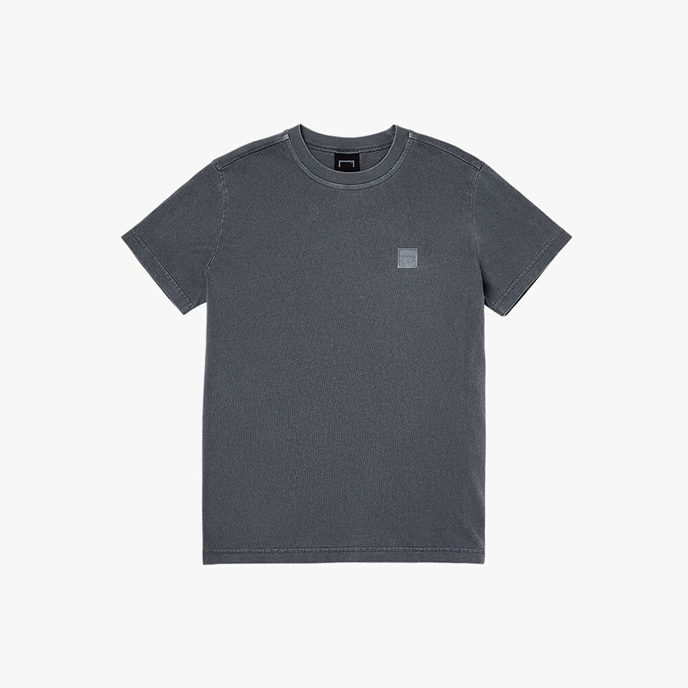 AIR DRY GRAFFITI LOGO TEE-CHARCOAL - 감도 깊은 취향 셀렉트샵