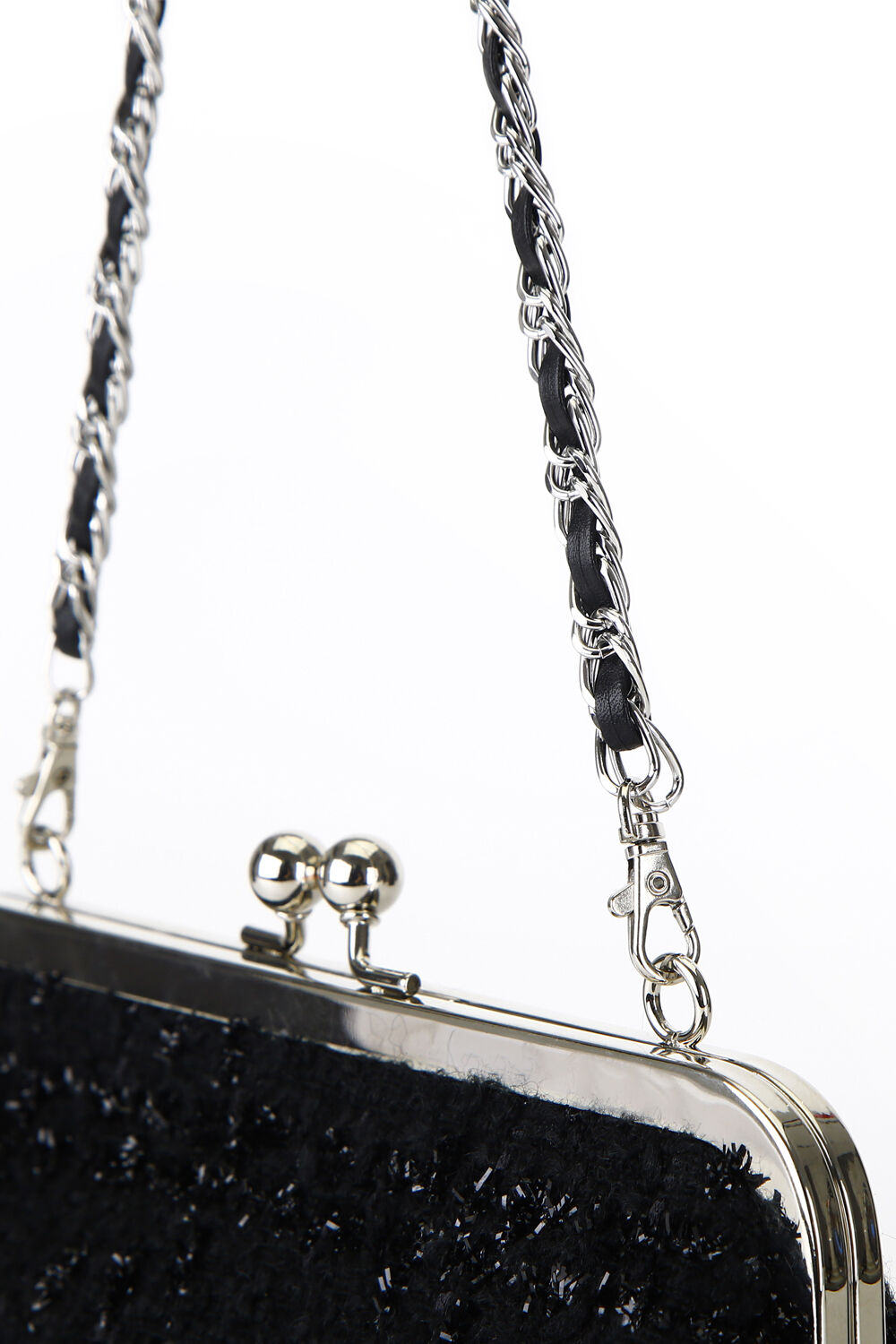 ショルダーバッグ・ポシェット TOAST BAG LARGE TWEED BLACK TOMOE 最大40% 7/25限定 トモエ バッグ トートバッグ ショルダー
