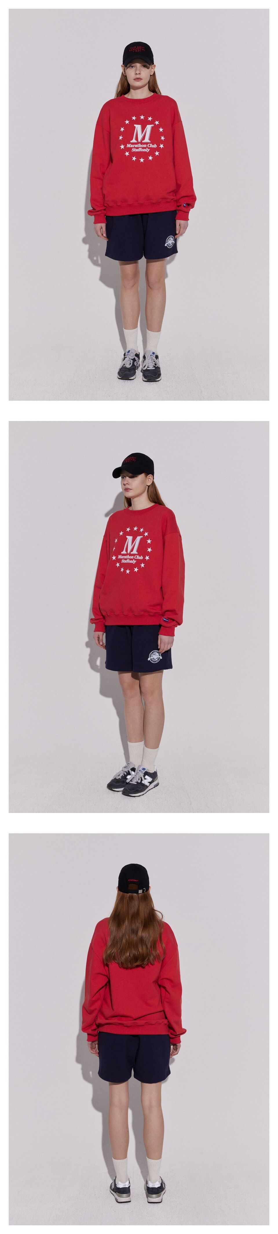 star-star-sweatshirts-red-29cm