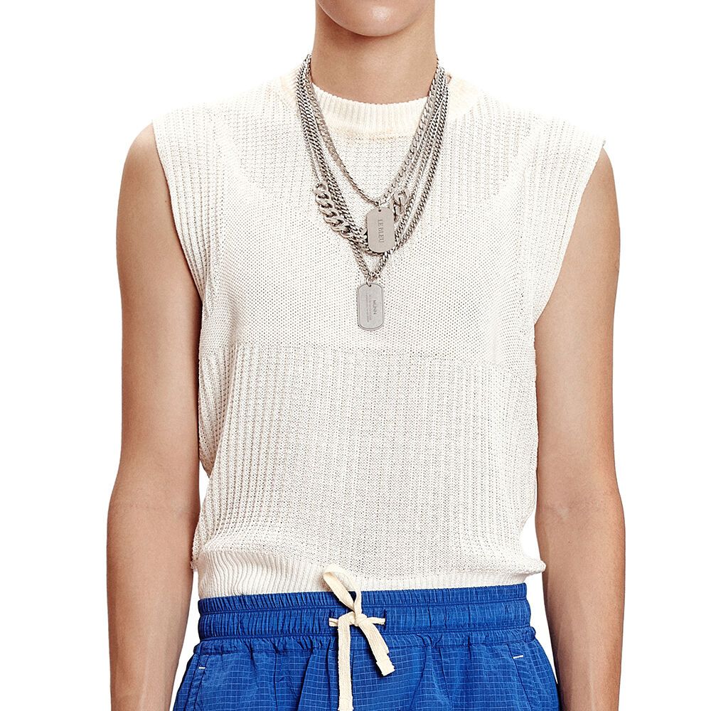 White Knit Vest 감도 깊은 취향 셀렉트샵 29CM