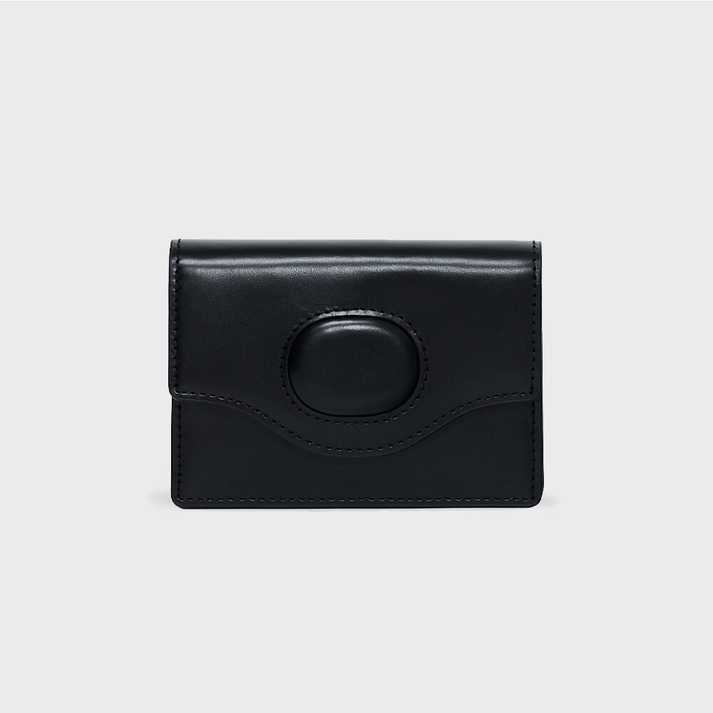EGGSHELL CARD WALLET_BLACK 감도 깊은 취향 셀렉트샵 29CM
