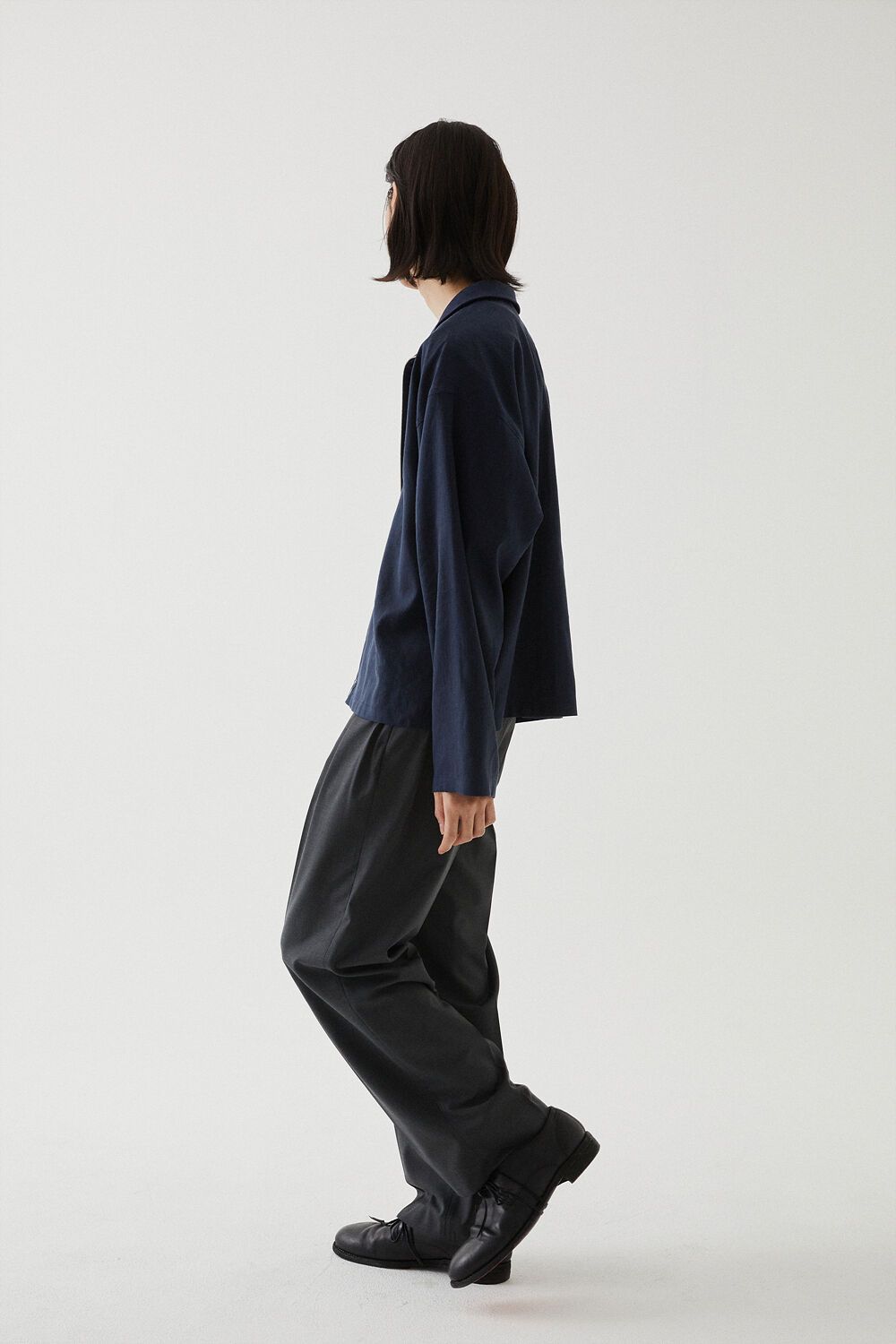 LINEN ZIPUP JACKET (DARK NAVY) 감도 깊은 취향 셀렉트샵 29CM
