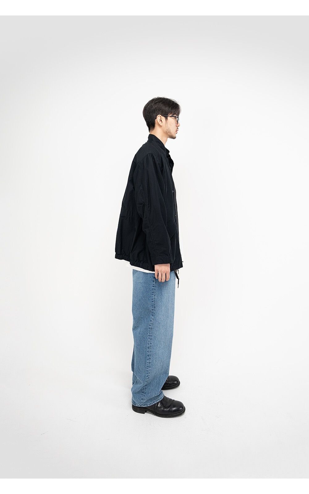OURSELVES LIGHT MOLESKIN MODS JACKET (DARK NAVY) 감도 깊은 취향 셀렉트샵 29CM