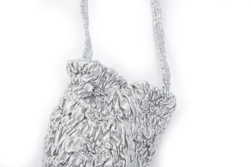 Wrinkle Pumpkin Leather Bag (silver) [韓国29CM限定アイテム] 71B1Fpe2w9L._UY900_.jpg