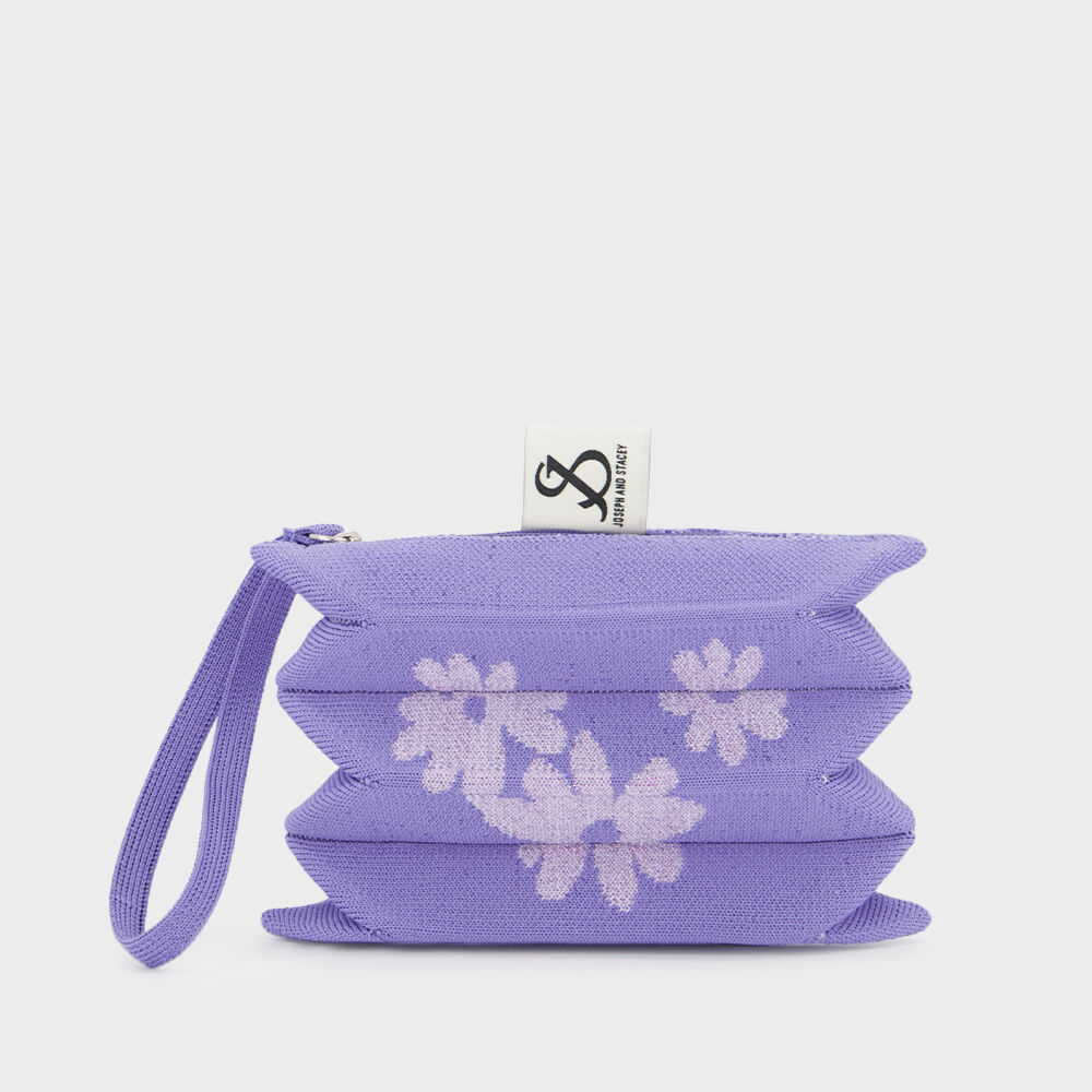 Lucky Pleats Pouch S Daisy Very Peri - 감도 깊은 취향 셀렉트