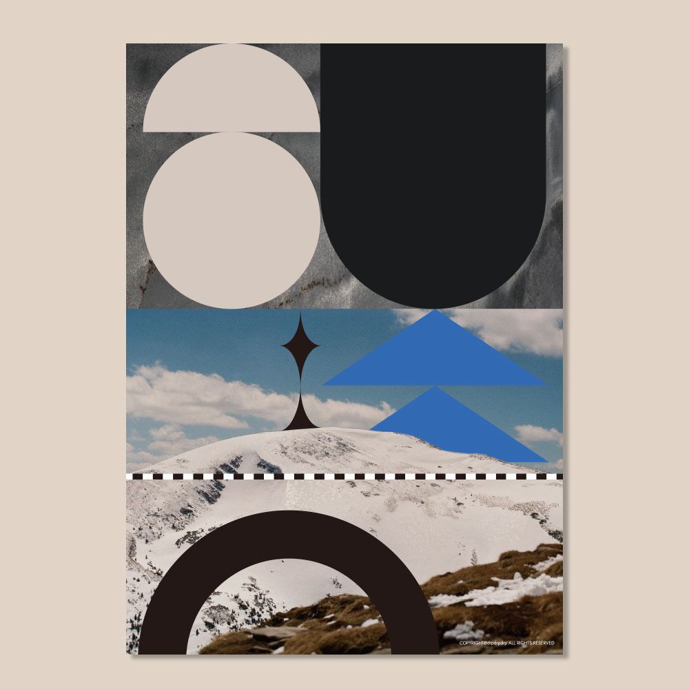 포스터 ARCH IN THE COSMOS 50x70 - 감도 깊은 취향 셀렉트샵 29CM
