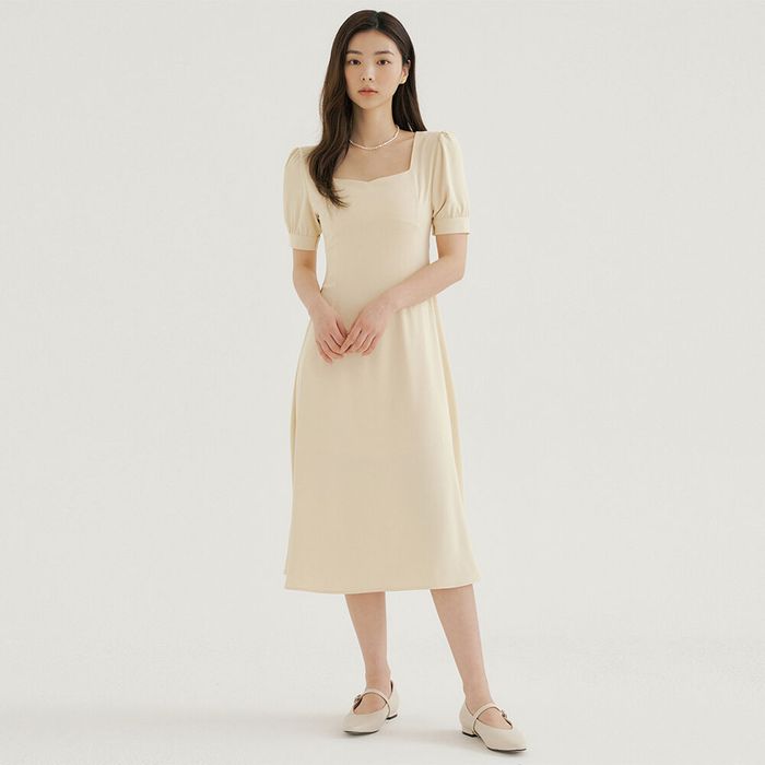 RCP HEART NECK FLARE LONG OPS YELLOW 29CM rcp-heart-neck-flare-long-ops-yellow-29cm