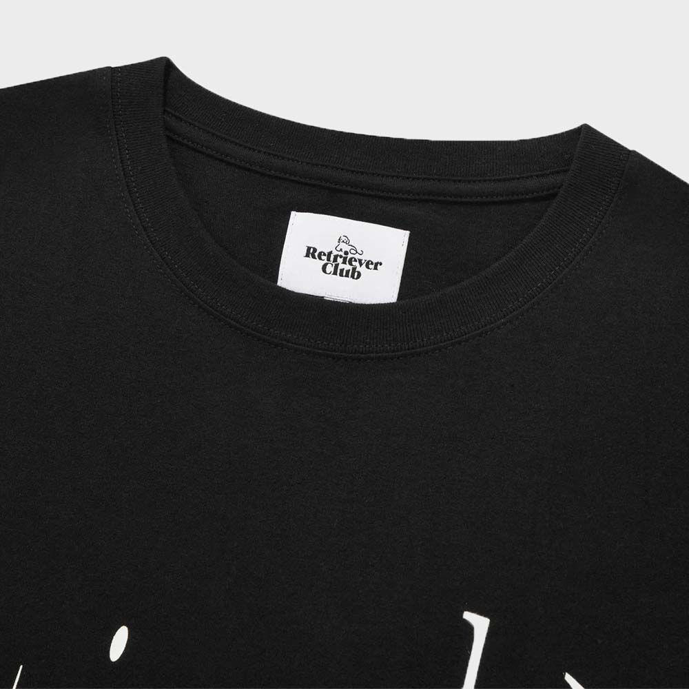 SILHOUETTE RETRIEVER SHORT SLEEVE [BLACK] - 감도 깊은 취향