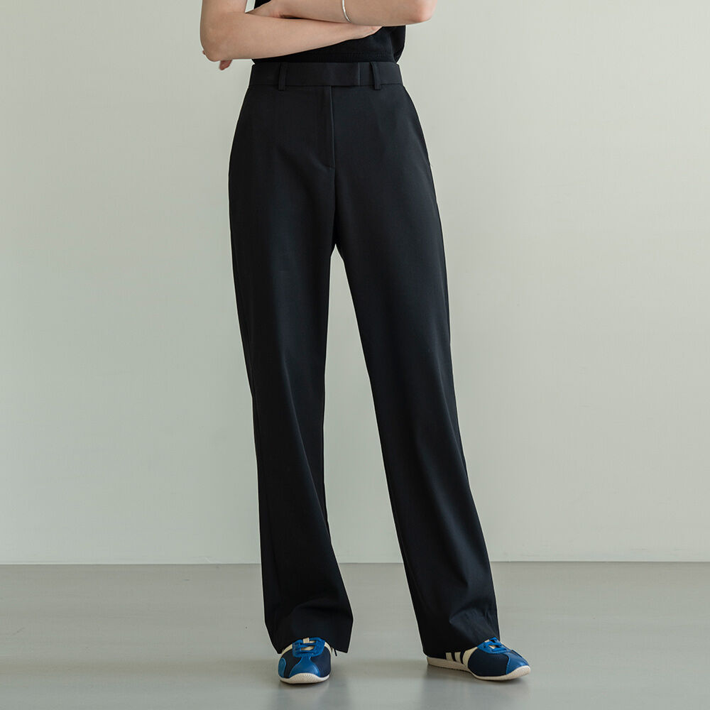 パンツ Siyazu SIPT7050 signature summer trousers_Charcoal SIPT7050 signature summer trousers_Black - 감도 깊은 취향