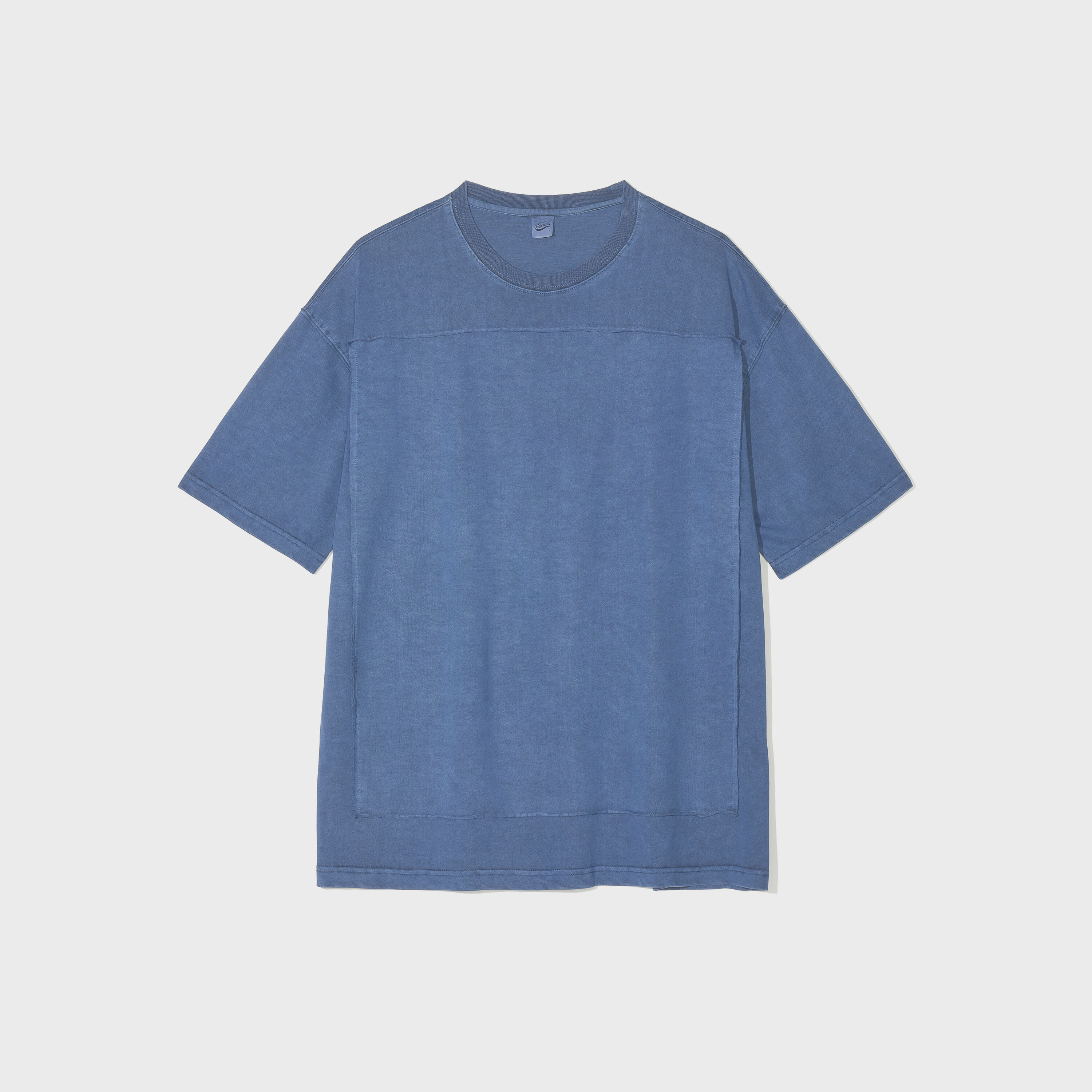 ★YESEYESEE★ YES Mock Neck LS Blue YS243TTSLT04BLE Y.E.S Mock Neck L/S Blue - 감도 깊은 취향 셀렉트샵 29CM
