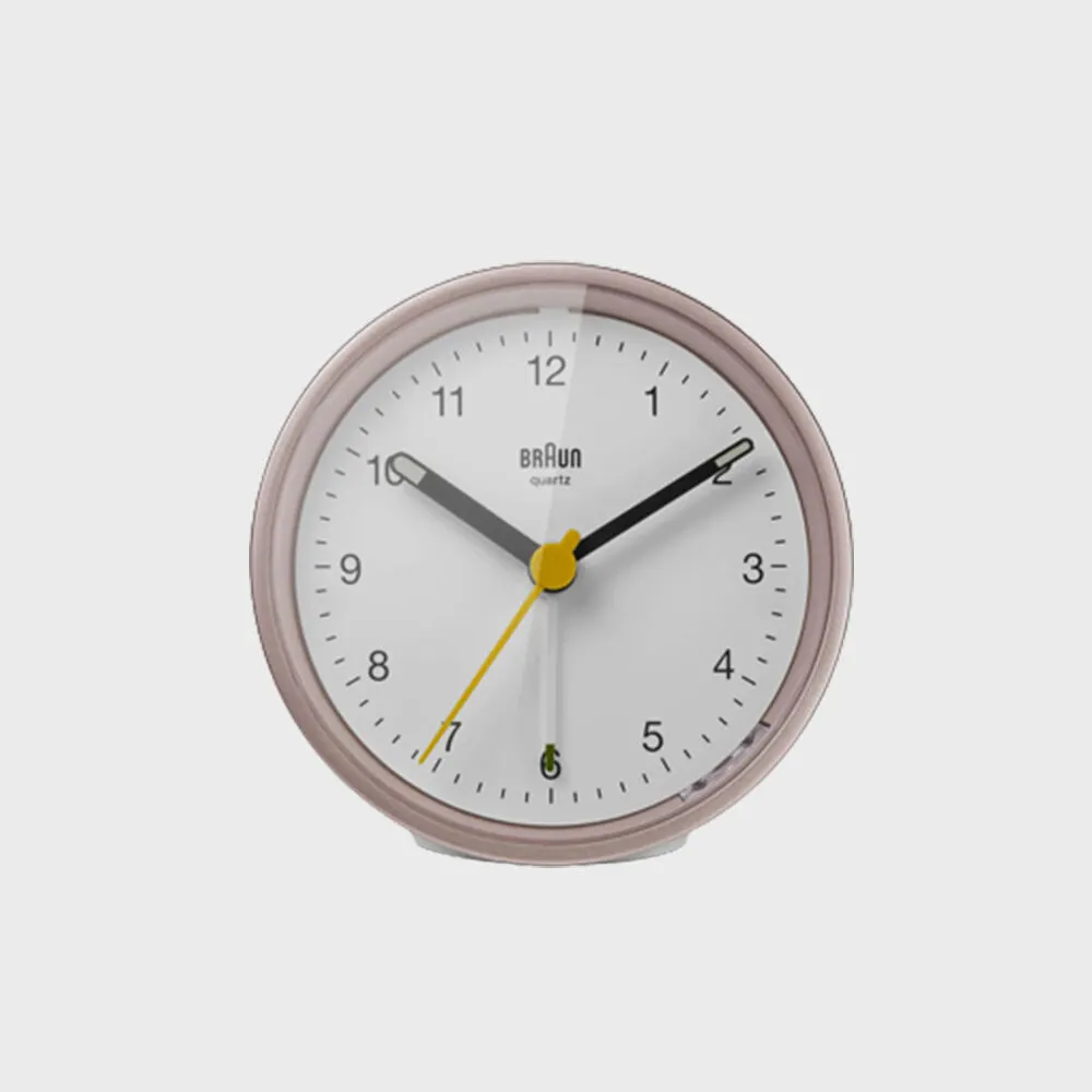 [BRAUN] Braun Clock Bc12 Pink/White - 감도 깊은 취향 셀렉트샵 29CM