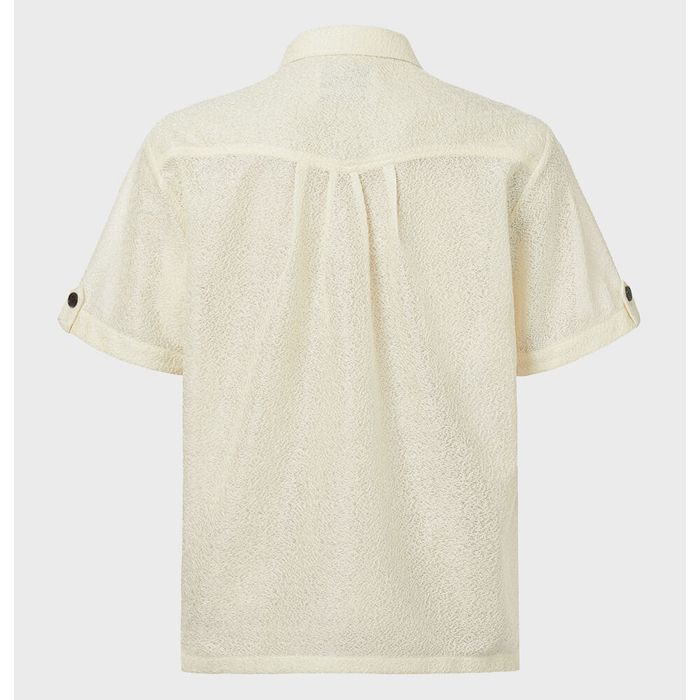 Crochet mesh shirt 29cm