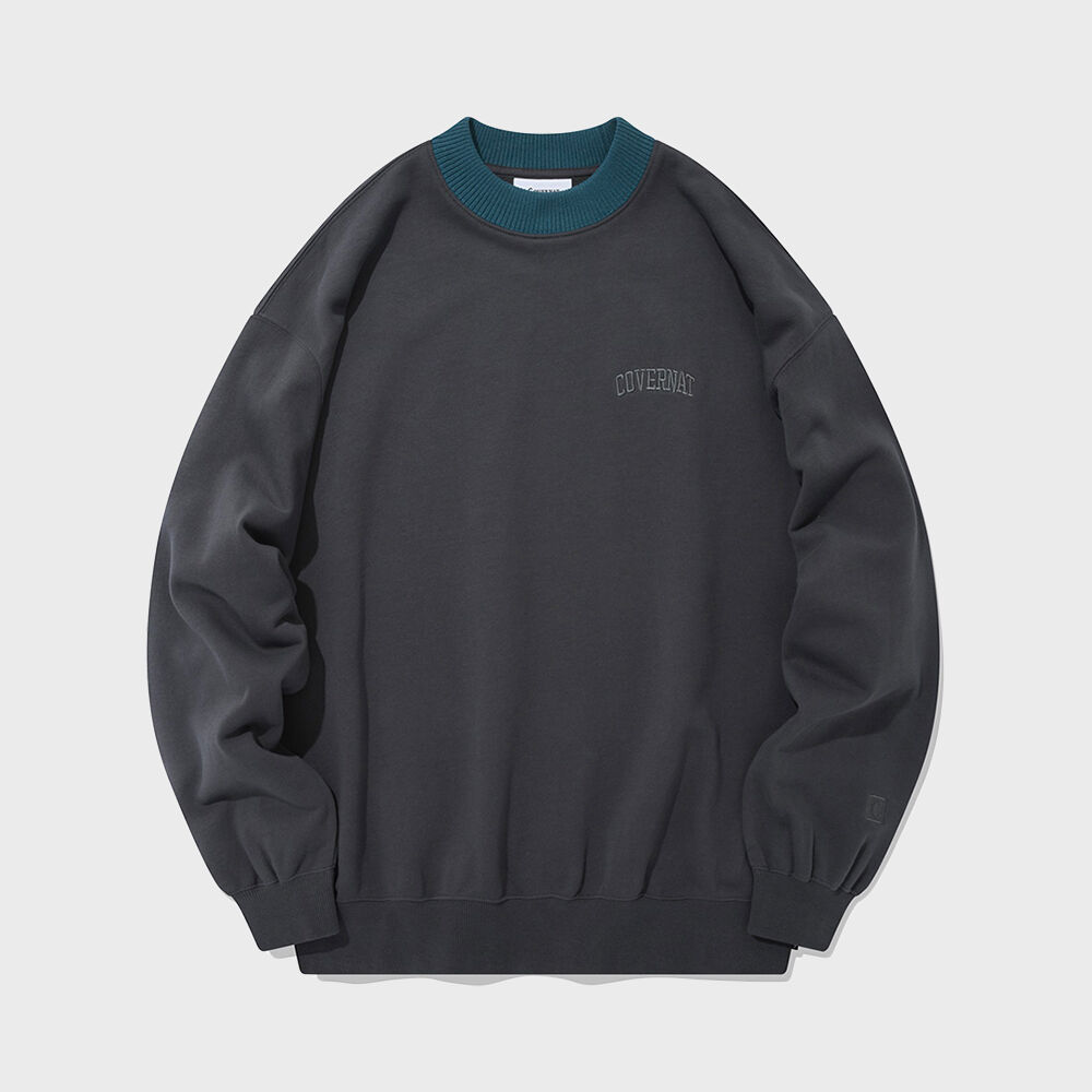 ★送料・関税込★SAINTPAIN★SP OILER LOGO CREWNECK★ SP OILER LOGO CREWNECK-GRAY - 감도 깊은 취향 셀렉트샵 29CM