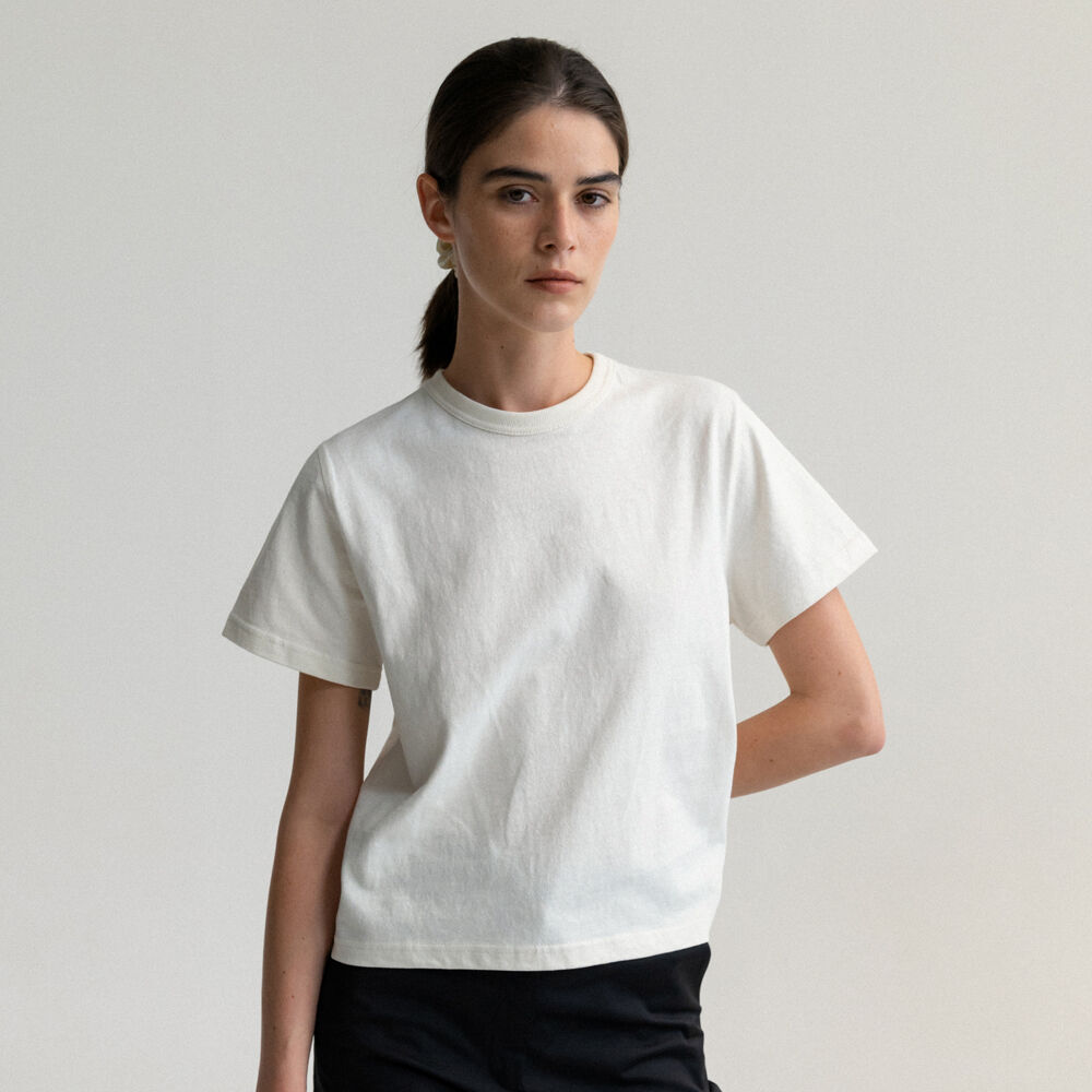 Bobba cotton t-shirt (Oatmeal) - 감도 깊은 취향 셀렉트샵 29CM