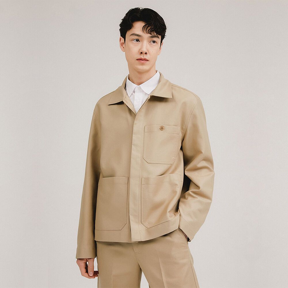 [ I M I ] 3P COTTON JACKET_BEIGE 감도 깊은 취향 셀렉트샵 29CM