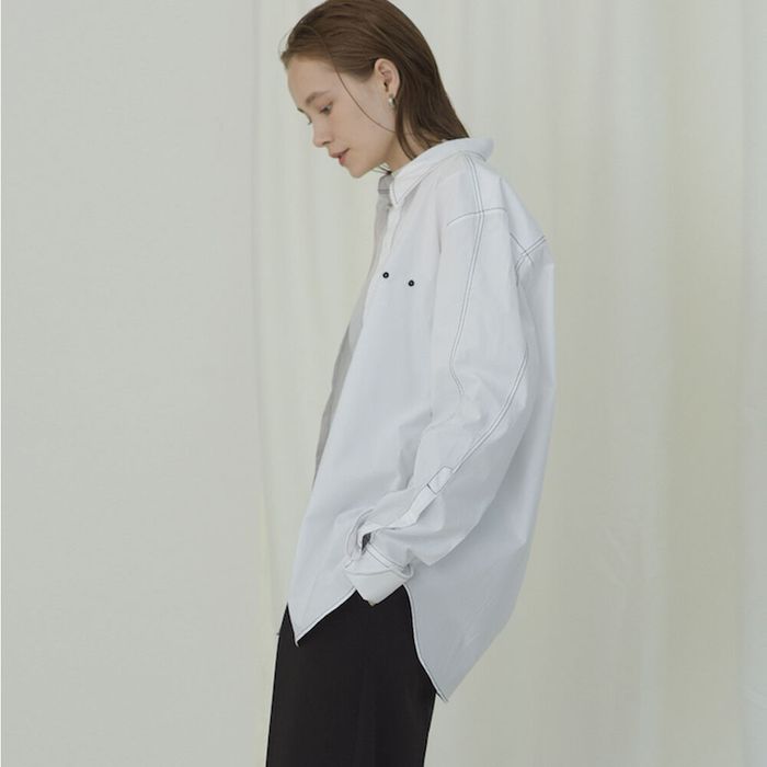 TOP STITCH SHIRTS (WHITE) 감도 깊은 취향 셀렉트샵 29CM