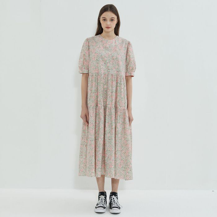 Garden ShortSleeve One Piece Pink 감도 깊은 취향 셀렉트샵 29CM