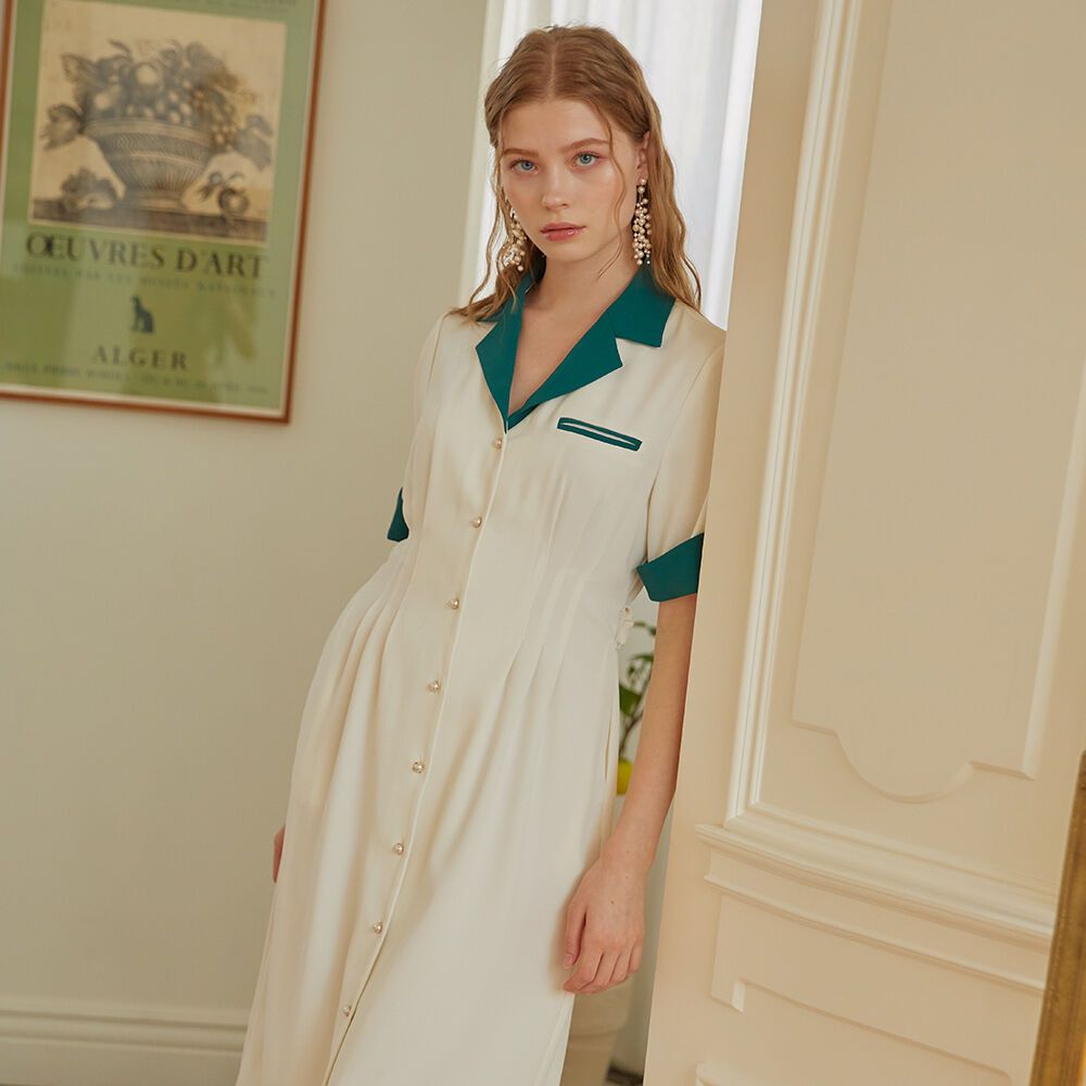 CREAM TAILORED DRESS 감도 깊은 취향 셀렉트샵 29CM