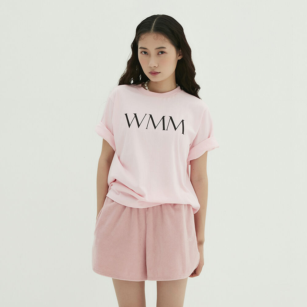WMM STUDIOS - Classic Logo T / Slim-fit / Crop T-shirt