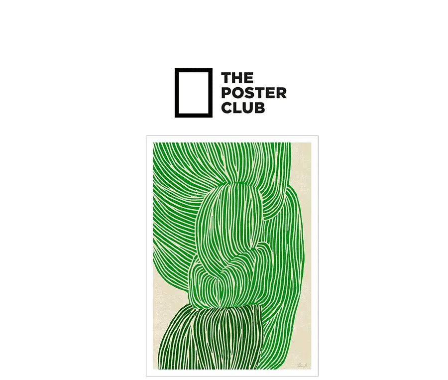 THE POSTER CLUB] 그린오션 Green_Ocean 50X70 [프레임포함가