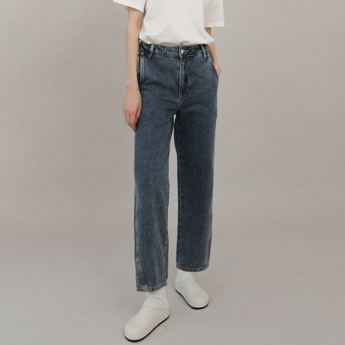 韓国商品/NOCONTENT Denim suspenders pants Denim suspenders pants - NOCONTENT