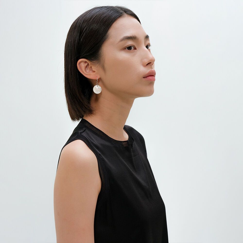 고목 원형 귀걸이 (komok circle earrings) 감도 깊은 취향 셀렉트샵 29CM