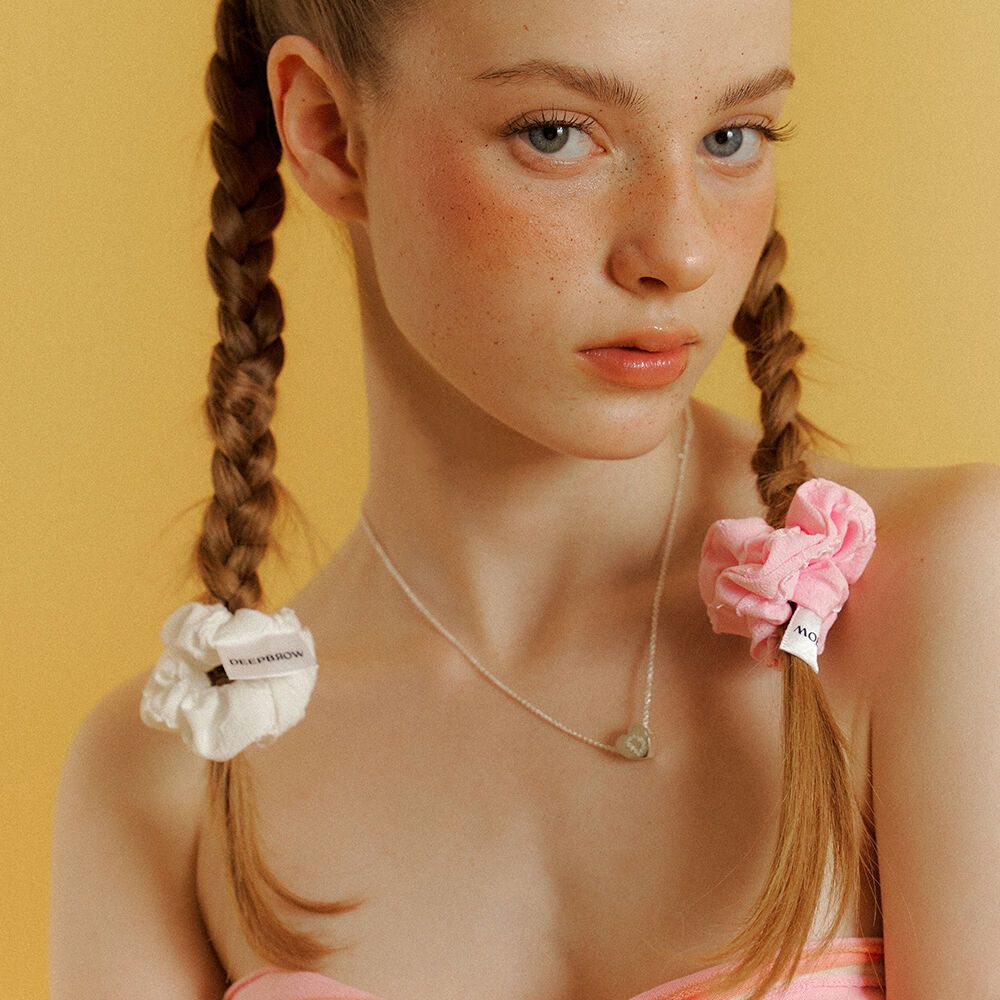 Love Deep Bloom Scrunchie S 3 Colors 29CM love-deep-bloom-scrunchie-s-3-colors-29cm