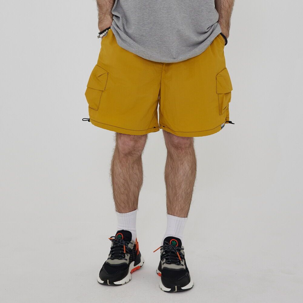 CB WASHER STRING HALF PANTS (MUSTARD) - 감도 깊은 취향 셀렉트샵 29CM