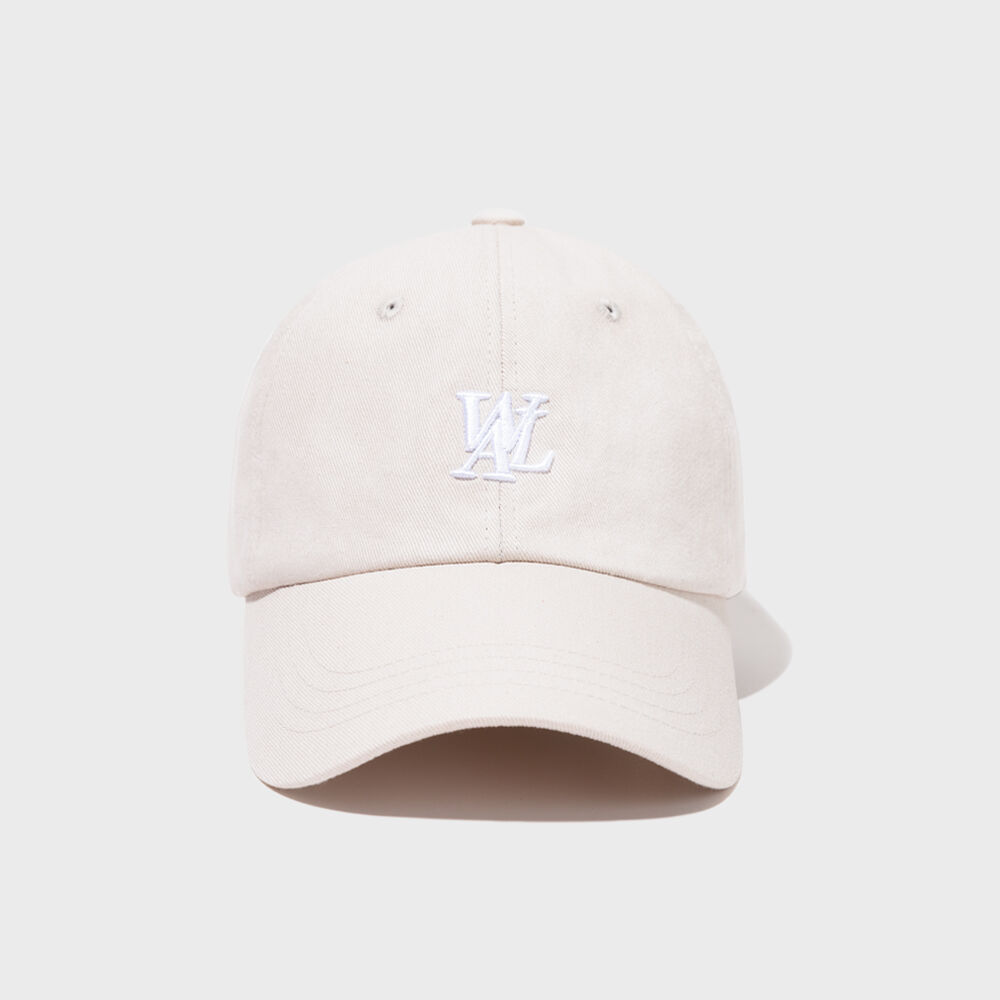 キャップ WOOALONG Signature Small Logo ball cap MOCHA cap_logo_001mo 695702fcad06d48c082039f4c34d33