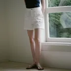 [29CM 단독]_Natural Cotton Shorts - Ivory