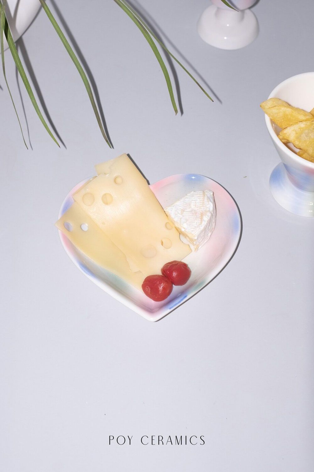 POY Ceramics Gradient Heart Plate 2 Sizes 29CM poy-ceramics-gradient-heart-plate-2-sizes-29cm