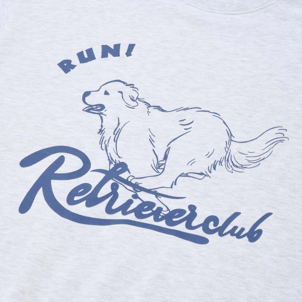 ★22-23FW新作★RETRIEVER CLUB★PAINTING RUNNING DOG CREWNECK 23AW - Retriever Club