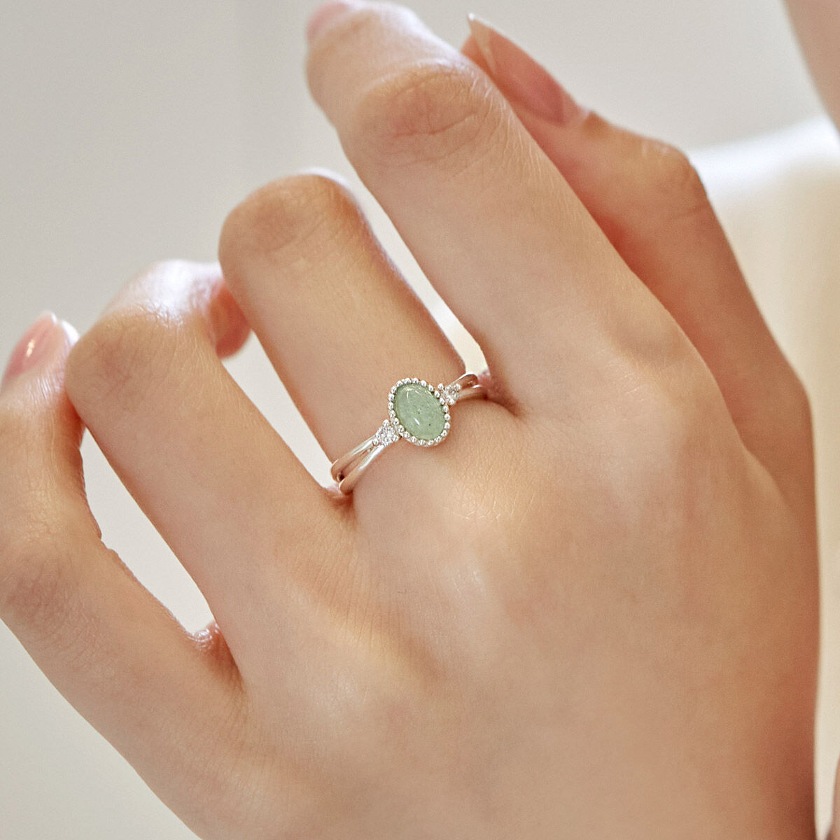 Sun Glitter Eternity Ring 2mm - Cognac - 감도 깊은 취향