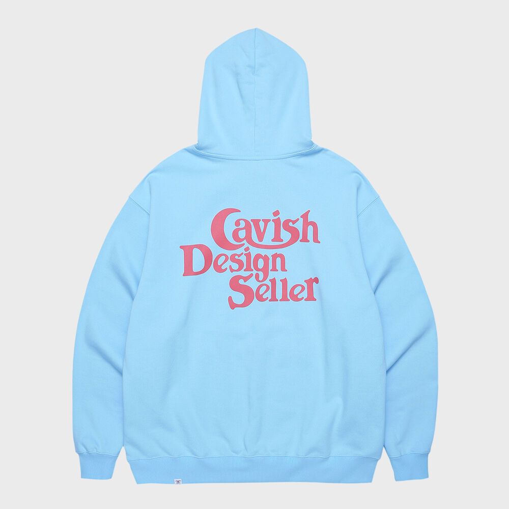 SELLER LOGO HOODIE SKY BLUE PINK CV2BFUM400A 29CM seller-logo-hoodie-sky-blue-pink-cv2bfum400a-29cm