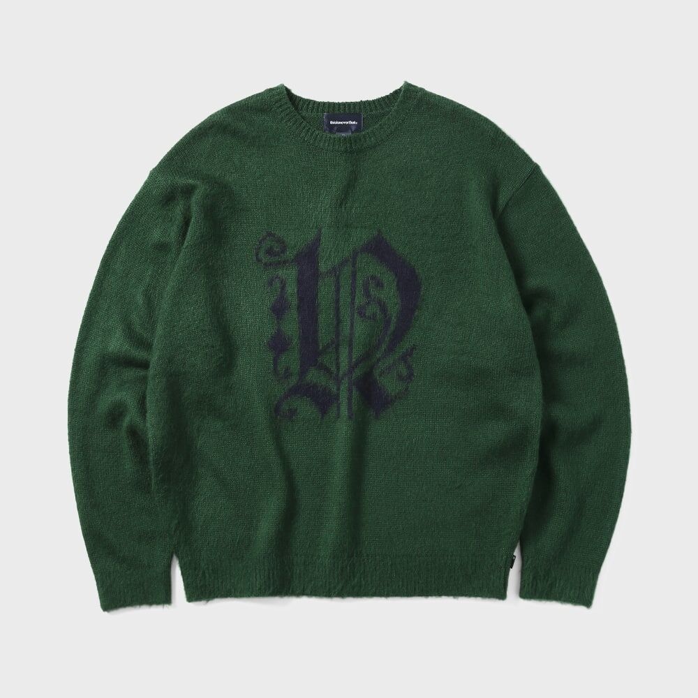 Fortuna N-Logo Sweater Green - 감도 깊은 취향 셀렉트샵 29CM